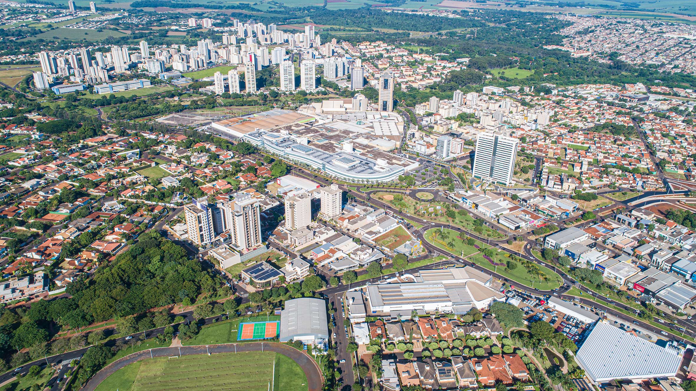 A vida moderna da zona sul de Ribeirão Preto
